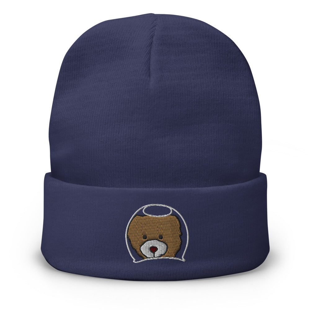 Mouthing Wow - Astrobear Beanie